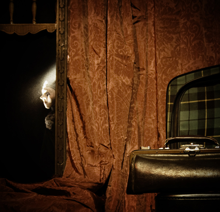 Espera en el camerino, antes de la función.